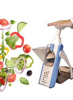 Buy Adjustable 5-in-1 Safe Mandoline Slicer for Vegetables in Egypt