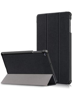 اشتري Galaxy Tab A 8.0 2019 Case T290 T295, Slim Light Cover Trifold Stand Hard Shell Folio Case for 8.0 inch Galaxy Tab A 2019 Without S Pen Model SM-T290 (Wi-Fi) SM-T295 (LTE) في الامارات