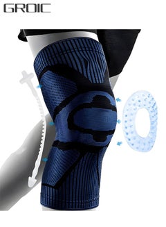 Buy Knee Braces for Knee Pain, Knee Brace with Patella Gel Pad & Side Stabilizers,Medical Grade Knee Compression Sleeve for Any Sports, Pain Relief,Knee Protector for Running, Meniscus Tear in UAE