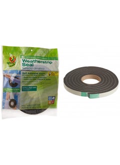 Buy Duck Brand Self Adhesive Foam Weatherstrip Seal for Extra Large Gaps, 3/4-In x 1/2-In x 10-Ft, 1 Roll, 284426 in UAE