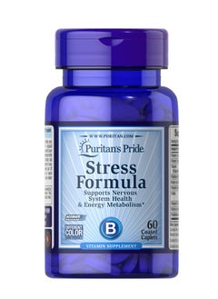 Buy Puritan's Pride Stress Formula 60 caplets in UAE