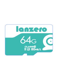 اشتري Lanzero 64GB Class 10 Ultra High Speed Memory Card 64 GB في الامارات