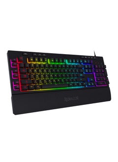 اشتري K512 SHIVA RGB Membrane Gaming Keyboard with Multimedia Keys في الامارات