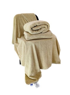 Buy Bath Towel Made of 100% Cotton Multi-Size in Saudi Arabia