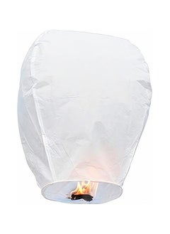 Buy Flying Lanterns 100% Bio - Sky Lanterns | Pack 10 pcs (White) | #PaFarolilloElMio in Egypt