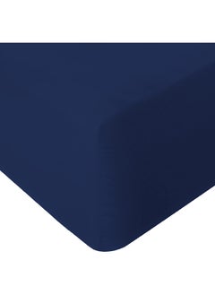 اشتري Infinitee Xclusives Fitted Sheet Queen Size – 1 Piece 60”x80” deep Pocket Blue Queen Size Fitted Sheets only, Fitted Bed Sheets – Lightweight Soft Microfiber, Shrink and Fade Resistant Fitted Sheets في الامارات