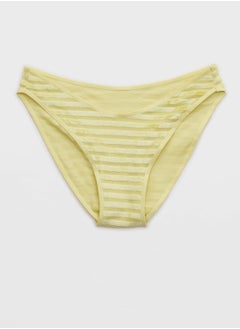 Buy Striped High Leg Bikini Bottom in UAE