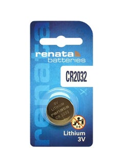Buy 1-Piece Renata CR2032 Lithium 3V Battery in UAE