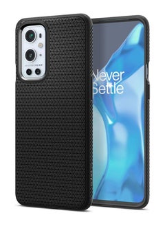 Buy Spigen Liquid Air Armor Case Designed for OnePlus 9 Pro 5G (2021) - Matte Black in Egypt