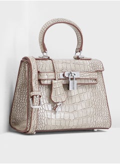 Buy Mini Mock Croc Satchel in UAE