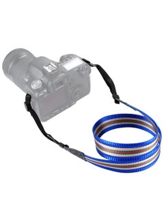 Buy Retro Stripe Style Shoulder Neck Camera Strap Sling Belt for SLR/DSLR Multicolour in UAE