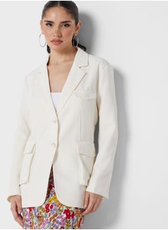 Buy Classic Single Breasted Blazer in Saudi Arabia