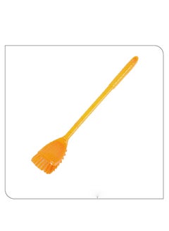 Buy Heavy-Duty Toilet Cleaning Brush with Ergonomic Handle, Sturdy Bristles, and Hygienic Design for Effective Bathroom Cleaning and Stain Removal in UAE