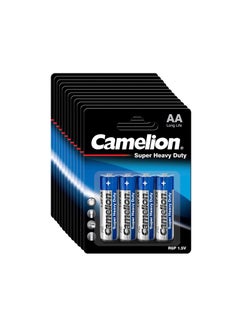 اشتري Camelion Super Heavy Duty Batteries R6/Aa/Pack Of 4 X12 في مصر