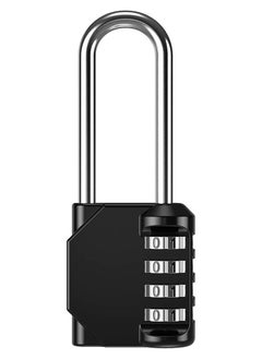 Buy 4-Digit Combination Password Padlock Black in UAE