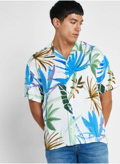 Buy Flores Resort Regular Fit Shirt in UAE