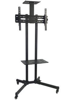 اشتري Universal TV Floor Stand for 32 inches to 75 inches Black في الامارات