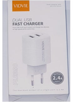 Buy VIDVIE DUAL USB FAST Charger in Egypt