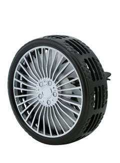 اشتري Car Air Outlet Fan, Car Tire Fan 3-Speed ​​Adjustable Adjustable في مصر