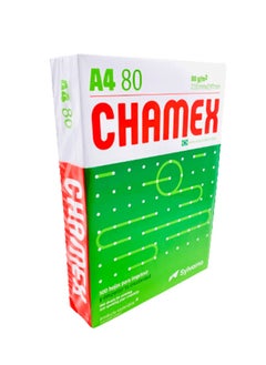 Buy A4 copy paper from Chemex, 80 grams, Brazilian made, 500 sheets in Egypt