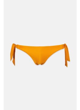 اشتري Women Tie Closure Bikini Bottom, Orange في السعودية