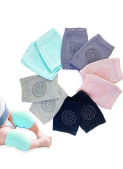 Buy Anti-Slip Padded Stretchable Elastic Cotton Soft Breathable and Comfortable Knee Cap Elbow Safety Protector Knee Pads for Baby in Saudi Arabia