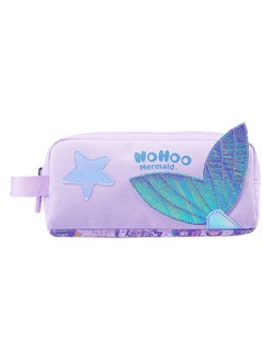 اشتري Kids Pencil Case / Colour Bag Mermaid - Purple في السعودية