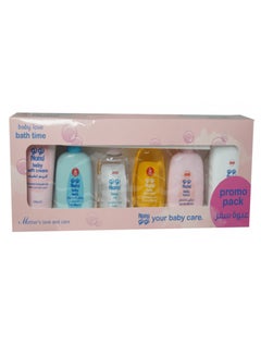 Buy 6pcs Cute Travel Size Baby Essentials Gift Set for Newborn (6X100ml) in Saudi Arabia
