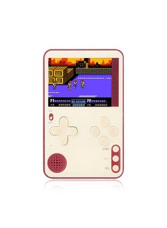 Buy Portable Arcade Game Machine Mini Portable Game Console Color Screen for Adults Vintage Home use Red in UAE