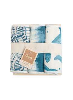 Buy 3 Pieces Caspian Burp Cloths in UAE