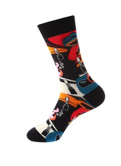 Buy Unisex Absorb Sweat and Deodorize Socks 3 Pairs High Quality Socks One Size Fits All in UAE