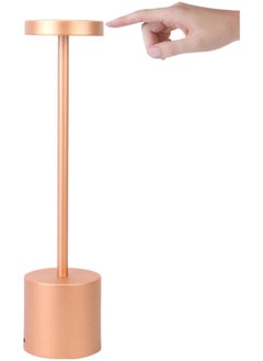 Buy Touch Sensor Table Lamp  Battery Operated Rose Gold in UAE