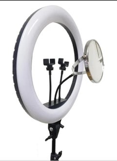 اشتري 18 Inch Ring lights 60W 3200-5800K Professional photography led 18 inch ring lamp hanging with tripod stand في السعودية