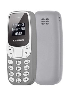 Buy BM10 Mini Dual SIM Grey Finger Size World's Smallest Mini Mobile Phone 32MB RAM 32MB ROM 2G in Saudi Arabia