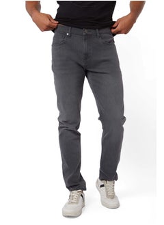 Buy Fancy Regular Fit Straight Leg Denim Jeans in Egypt