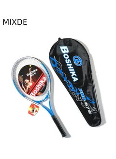 اشتري Tennis Rackets with Tennis Trainer Set, Recreational Adult Tennis Rackets Beginner Tennis Racket with 1 Tennis Trainer String Balls Elastic and a Portable Mesh Bag في السعودية