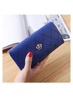 Buy Womens Wallet PU Leather Long Wallet For Women Card Holder Organiser in UAE