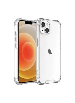 Buy iPhone 13/14 Clear Case Protective Soft Back Cover Clear Case for iPhone 13 and iPhone 14 6.1" in Saudi Arabia