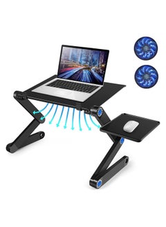 Buy Height Adjustable Laptop Table,Laptop Stand Holder for Bed Sofa Office in Saudi Arabia