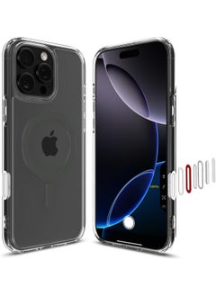 Buy Ultra Hybrid T MagFit for iPhone 16 PRO Case Cover [Camera Control Button Cover] with MagSafe (2024) - Graphite in UAE