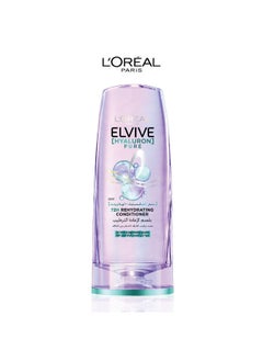 Buy L'Oreal Paris Elvive Hyaluron Pure Rehydrating Conditioner for Oily Hair 360ml in UAE