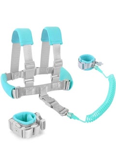 Buy Anti Lost Toddler Leash with Backpack Harness Wrist Link for Child Safety Wristband Leash Keep Your Runner Close and Safe in Crowd Public Events Metal Connectors & Rotate 360 Degrees in Saudi Arabia