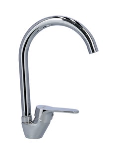 اشتري Geepas Single Lever Sink Mixer Chrome Plated Sink Mixer With Solid Metal Lever Handle في الامارات