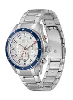 Buy LACOSTE ROUND CHRONOGRAPH MEN'S WHITE CASE WATCH - 2011360 in UAE