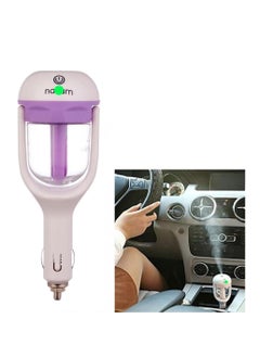 Buy Touchscreen car air freshener and humidifier  electronic car air freshener and air freshener inside the car, works on the car lighter outlet, filled with your favorite fragrance purple color  from Rana store in Egypt