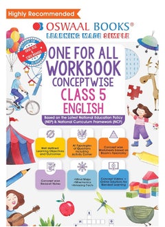 اشتري Oswaal One For All Workbook, Class-5, English (Latest) في الامارات