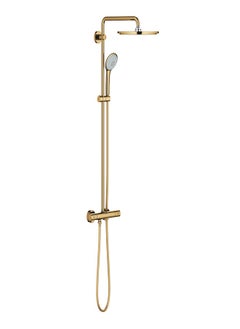 Buy Shower system 2*1 Grohe Euphoria with mixer 26075GL0 gold in Egypt