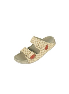 اشتري 008-3533 Barjeel Mens Casual Sandals 20272A Beige في الامارات