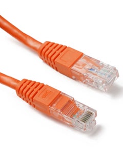 Buy CAT 6 Patch Cord Ethernet Cable 10 Meter Orange in Saudi Arabia