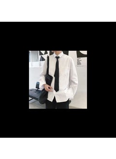 Buy Spring Autumn Korean Casual Blazer Men High-end with white shirt in Saudi Arabia